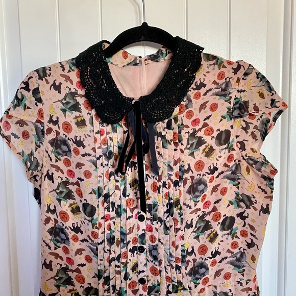 Hell Bunny Halloween print dress - Picture 3 of 3